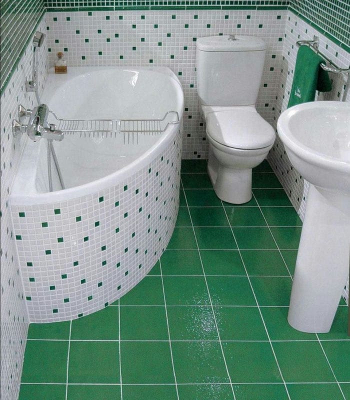 Маленькая ванная комната — фото лучших идей визуального увеличения ванной #11