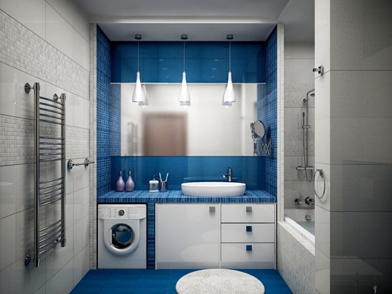 Цвет ванной комнаты — фото идеи и советы экспертов при выборе цвета для ванной комнаты #14