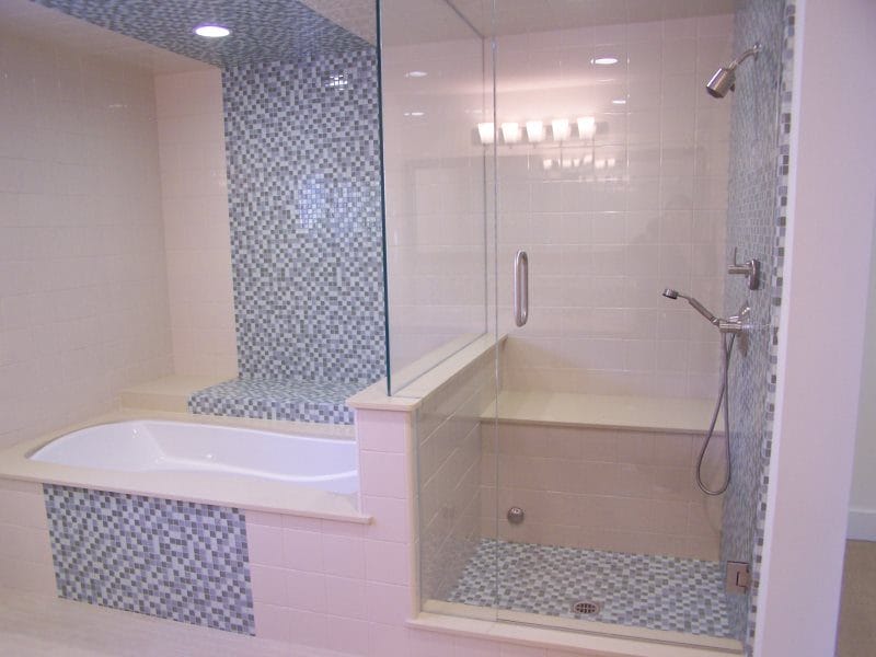 Стены в ванной: ТОП-120 фото новинок идеально оформленных стен в ванной комнате #43