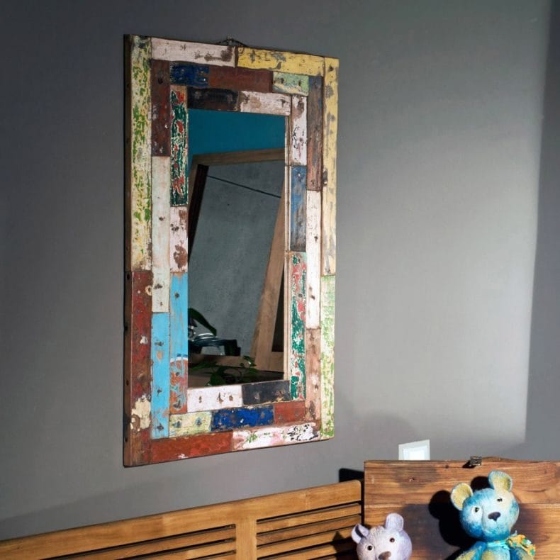 Зеркало в интерьере — фото красиво оформленного дизайна с зеркалом #41