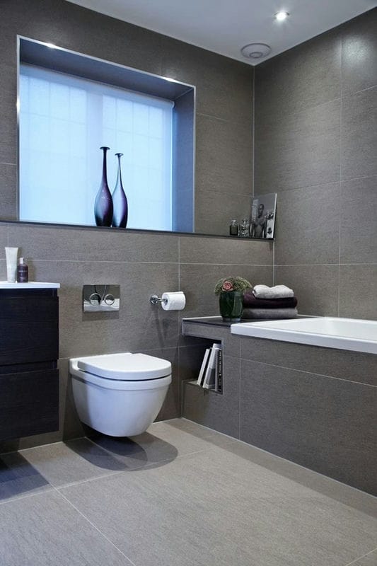 Дизайн ванной комнаты: ТОП 200 фото идей красивого интерьера #26