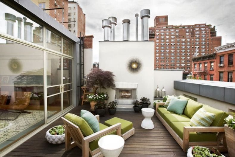Балкон в квартире — модные тенденции современного оформления дизайна (50 фото идей) #49