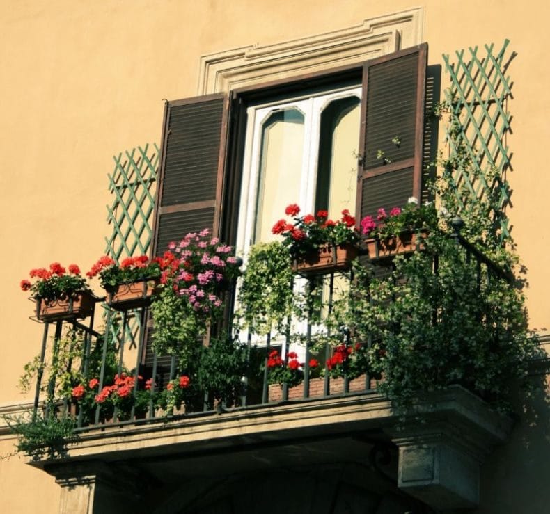 Французский балкон — элегантность с изюминкой в интерьере балкона (50 фото идей) #2