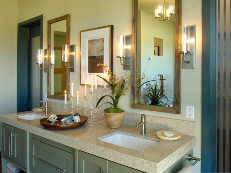 Дизайн ванной комнаты: ТОП 200 фото идей красивого интерьера #77