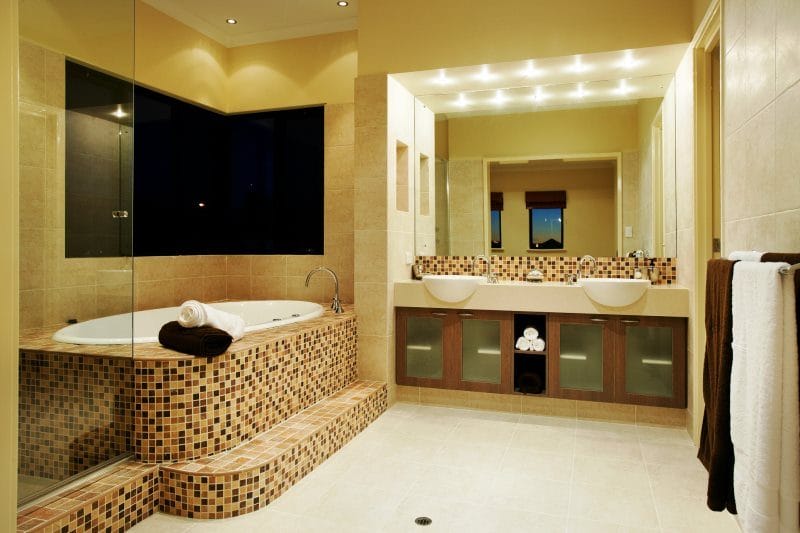 Дизайн ванной комнаты: ТОП 200 фото идей красивого интерьера #19