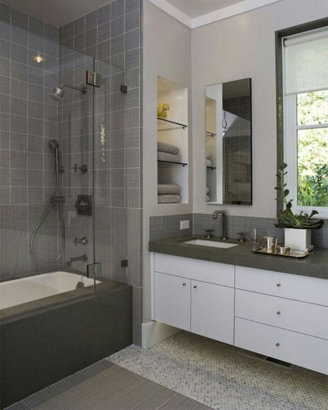 Дизайн ванной комнаты: ТОП 200 фото идей красивого интерьера #81