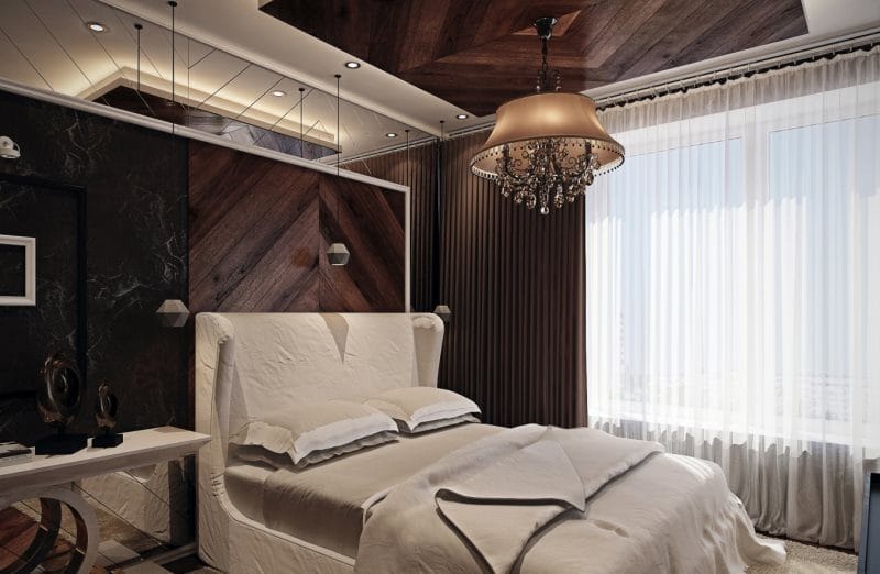 Спальня в стиле арт-деко — 50 фото идей как оформить роскошный и уютный дизайн в спальне #8