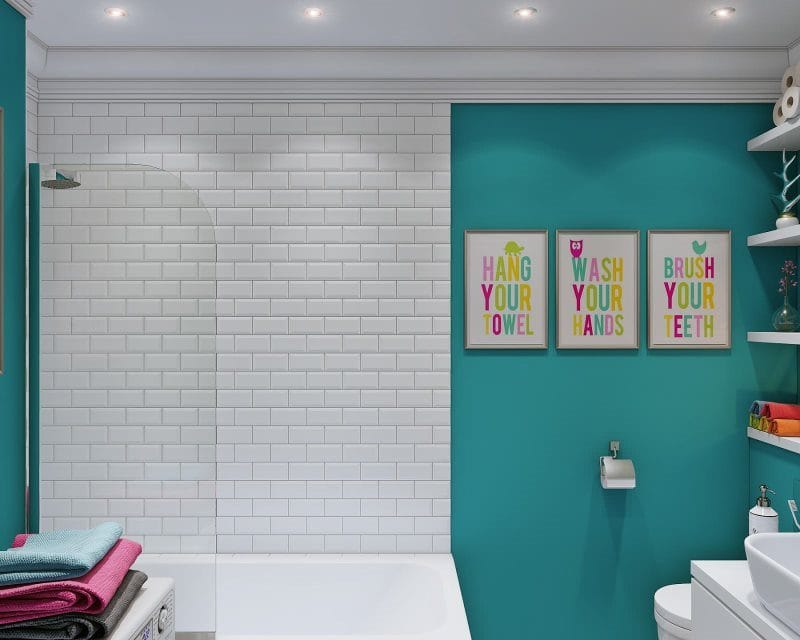 Цвет ванной комнаты — фото идеи и советы экспертов при выборе цвета для ванной комнаты #16