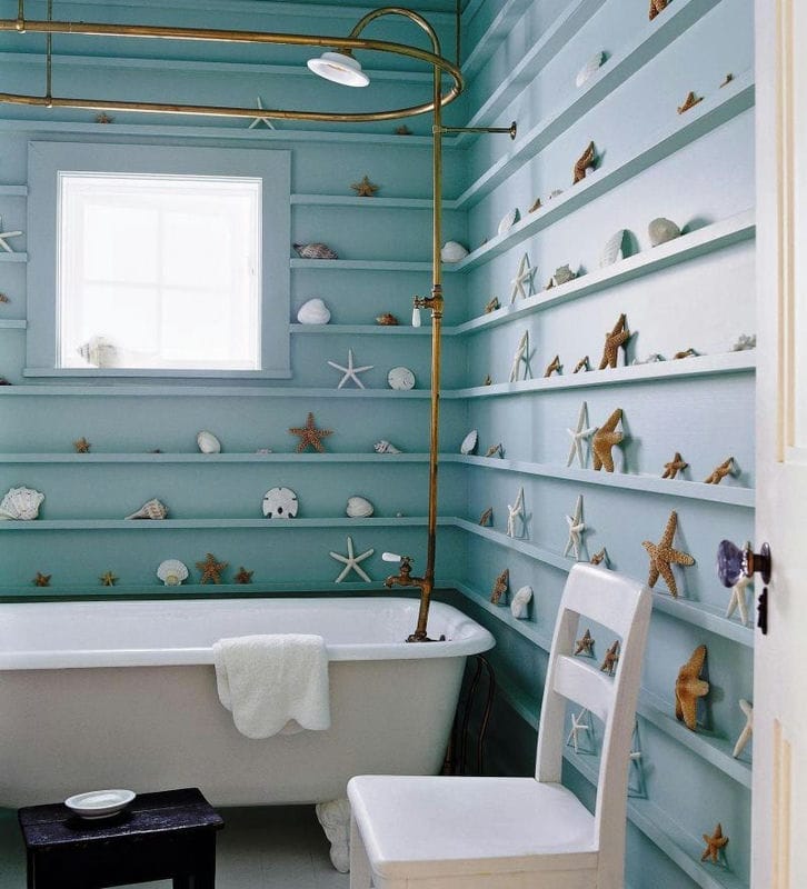 Стены в ванной: ТОП-120 фото новинок идеально оформленных стен в ванной комнате #52