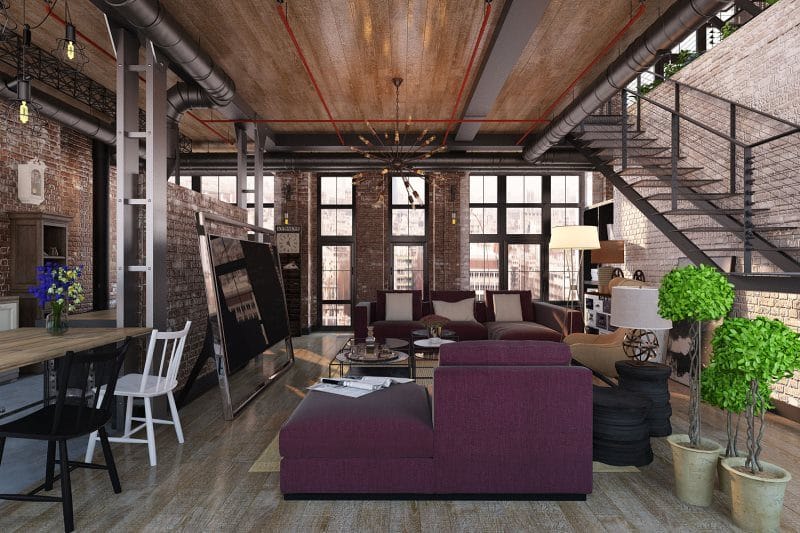 Большая гостиная — 100 фото идей как оформить красивый дизайн просторной гостиной #49