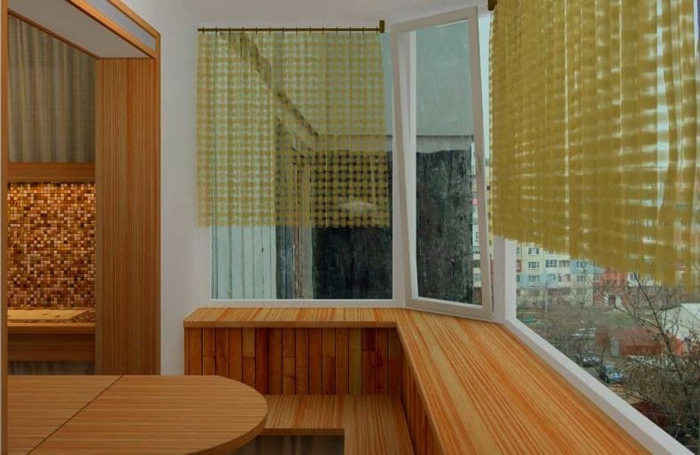 Балкон в квартире — модные тенденции современного оформления дизайна (50 фото идей) #54