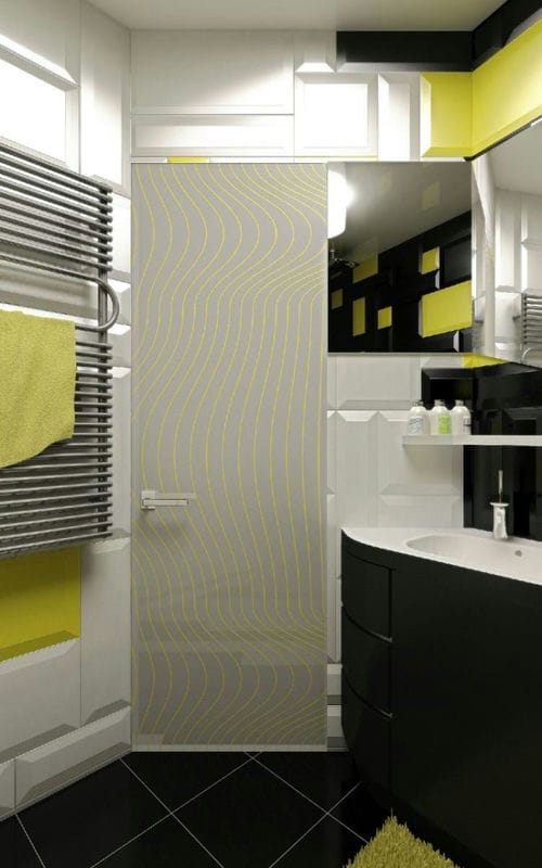 Ванная комната в хрущевке — фото лучших идей грамотного оформления интерьера ванной #48