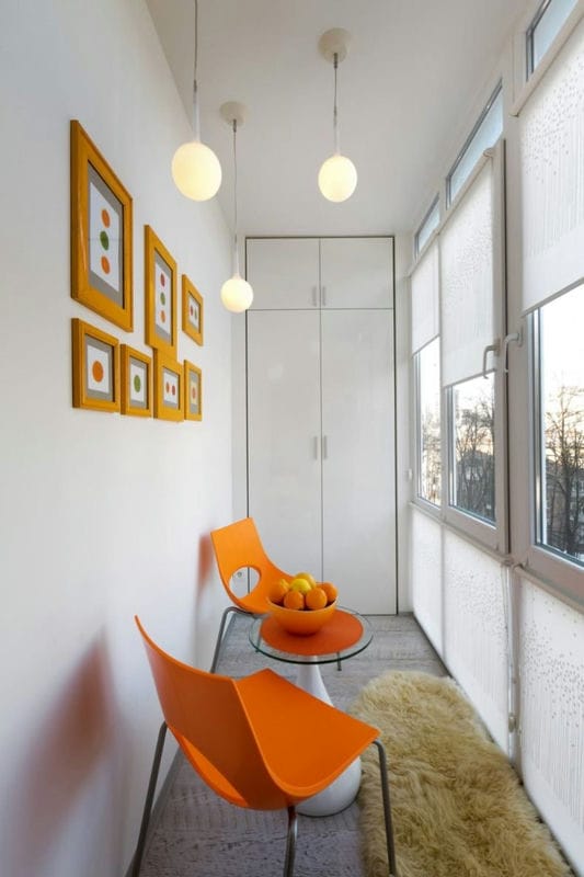 Балкон в квартире — модные тенденции современного оформления дизайна (50 фото идей) #57