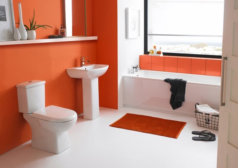 Цвет ванной комнаты — фото идеи и советы экспертов при выборе цвета для ванной комнаты #36