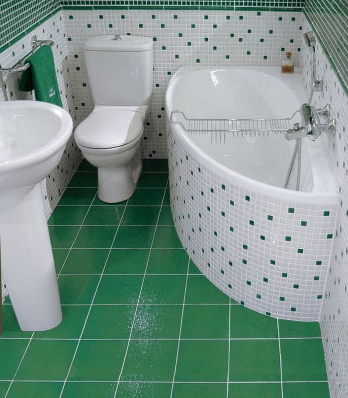 Ванная комната в хрущевке — фото лучших идей грамотного оформления интерьера ванной #14