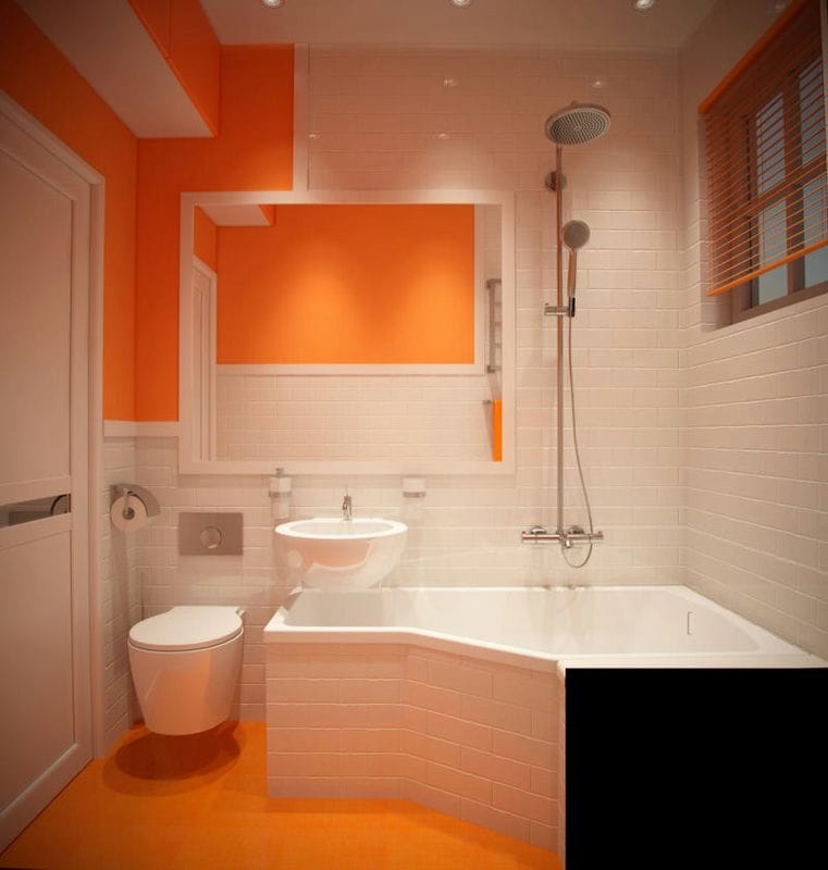 Угловая ванная: фото обзор, преимущества, виды и характеристики #45