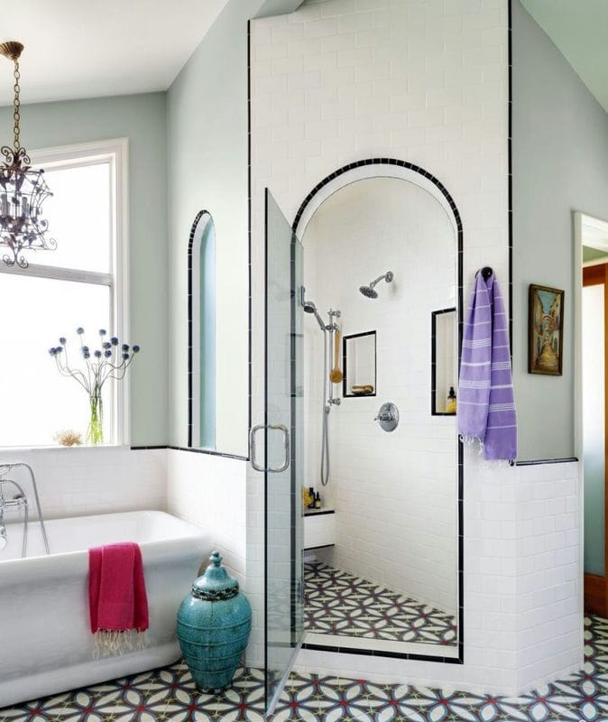 Дизайн ванной комнаты: ТОП 200 фото идей красивого интерьера #33