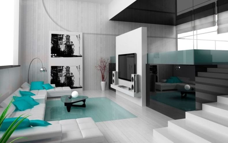 Дизайн гостиной — 200 фото лучших интерьеров 2022 года #41