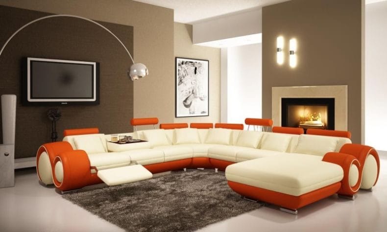 Мебель для гостиной в современном стиле — 110 фото лучших идей в интерьере #127