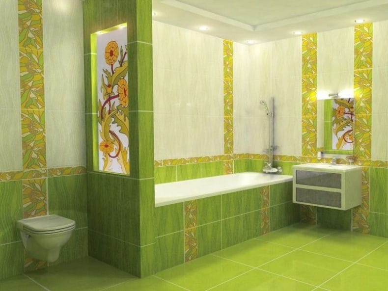Ванная комната в хрущевке — фото лучших идей грамотного оформления интерьера ванной #56