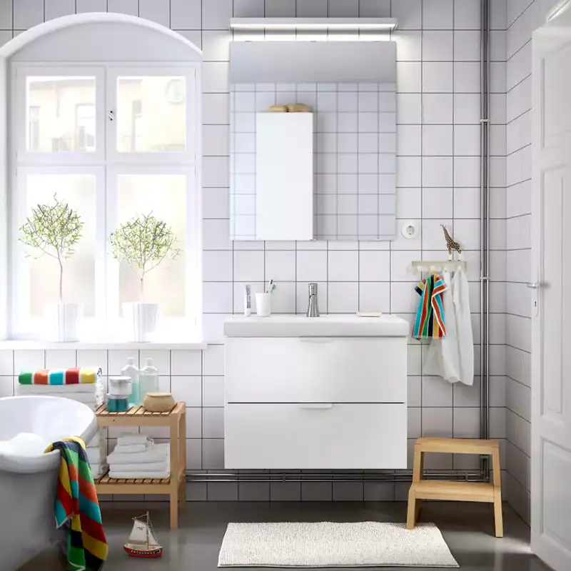 Дизайн ванной комнаты: ТОП 200 фото идей красивого интерьера #24