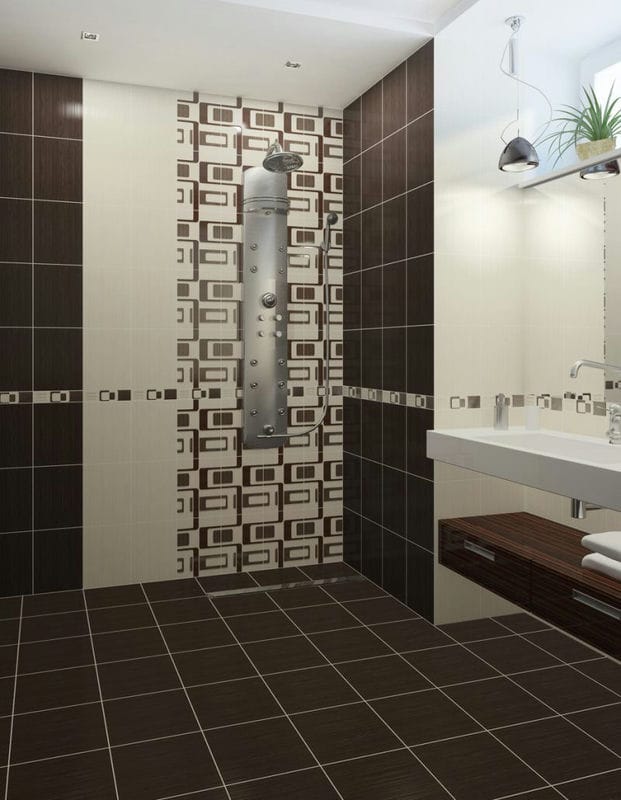 Плитка для ванной комнаты — современные новинки и фото идей для интерьера #4