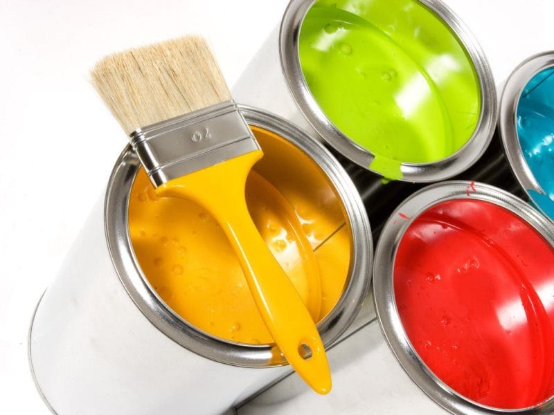 Как покрасить стены в квартире — простая пошаговая инструкция с фото (70 идей) #25