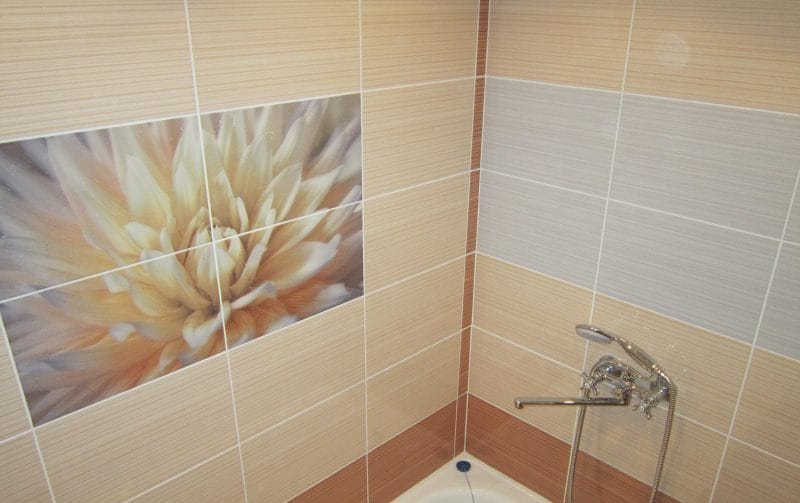 Плитка для ванной комнаты — современные новинки и фото идей для интерьера #28