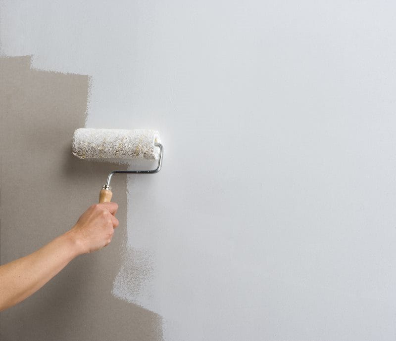 Как покрасить стены в квартире — простая пошаговая инструкция с фото (70 идей) #15