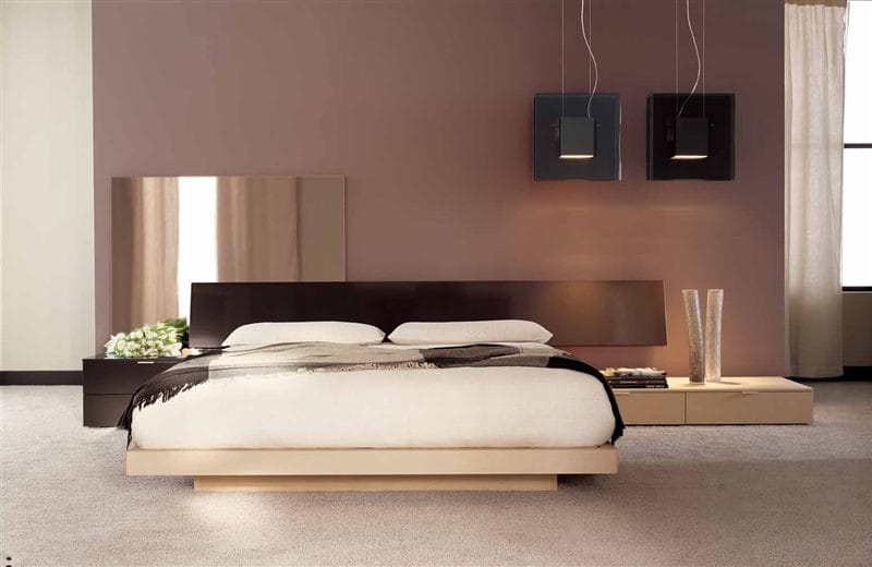 Спальня в японском стиле — фото лучших идей для оформления комфортной атмосферы релакса в спальне #42