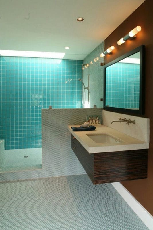 Цвет ванной комнаты — фото идеи и советы экспертов при выборе цвета для ванной комнаты #38