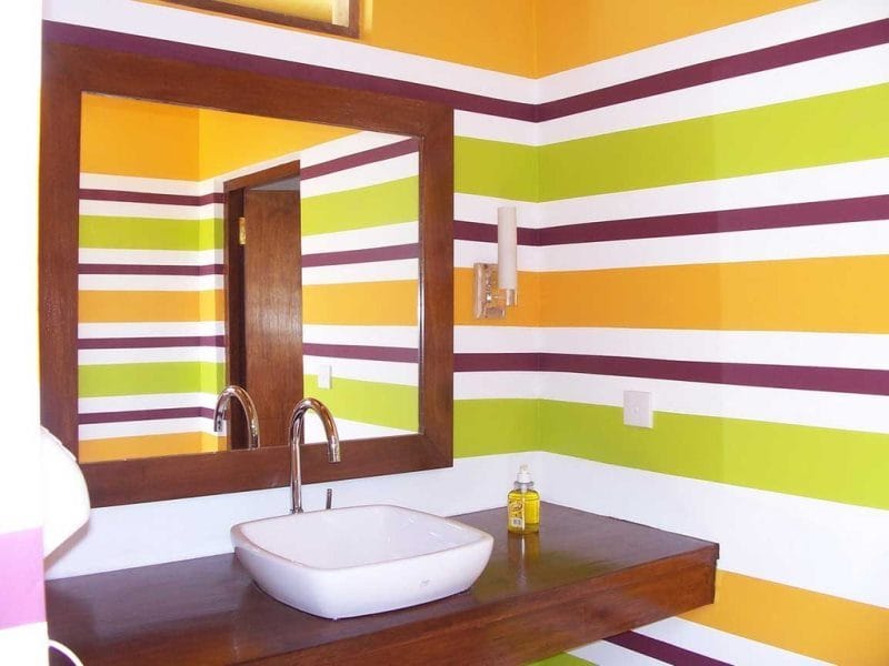 Стены в ванной: ТОП-120 фото новинок идеально оформленных стен в ванной комнате #3