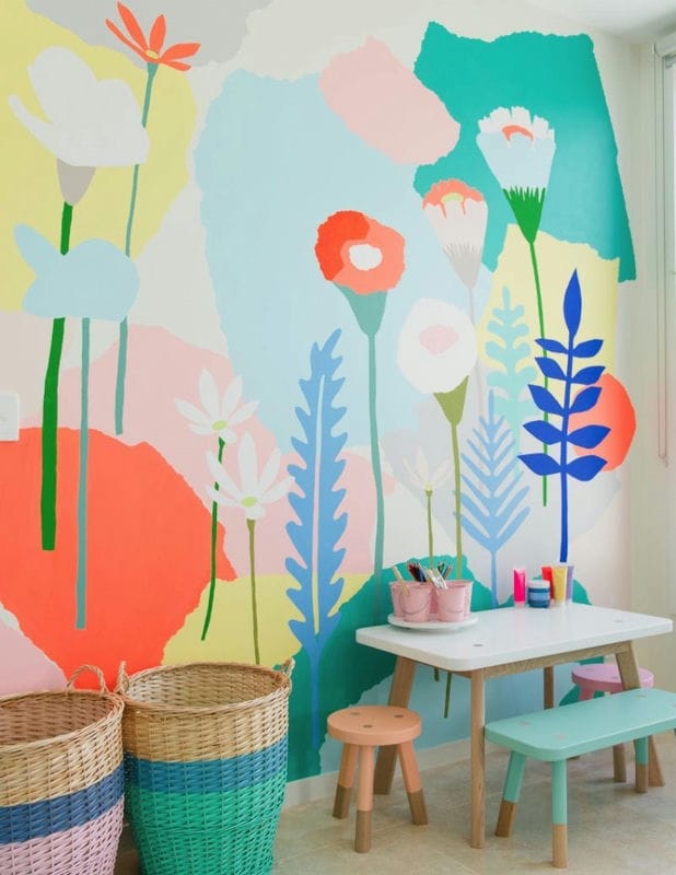 Как покрасить стены в квартире — простая пошаговая инструкция с фото (70 идей) #34