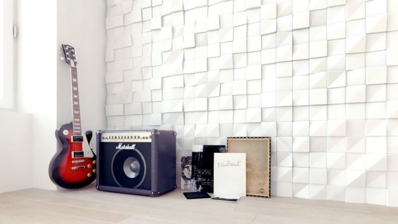 3D панели для стен: советы по выбору, фото идеи для интерьера #10