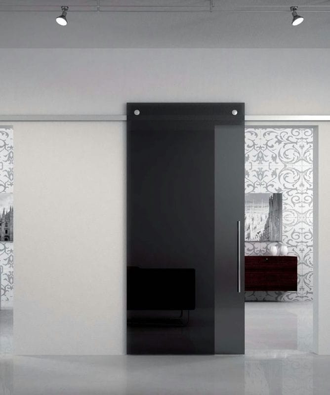 Двери для ванной — фото обзор, виды, характеристики, идеи правильно сочетания в интерьере #17