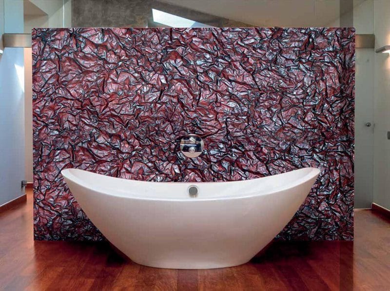 Стены в ванной: ТОП-120 фото новинок идеально оформленных стен в ванной комнате #61