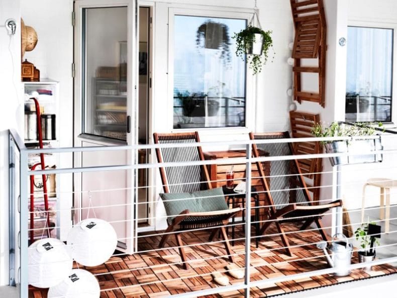 Балкон в квартире — модные тенденции современного оформления дизайна (50 фото идей) #35
