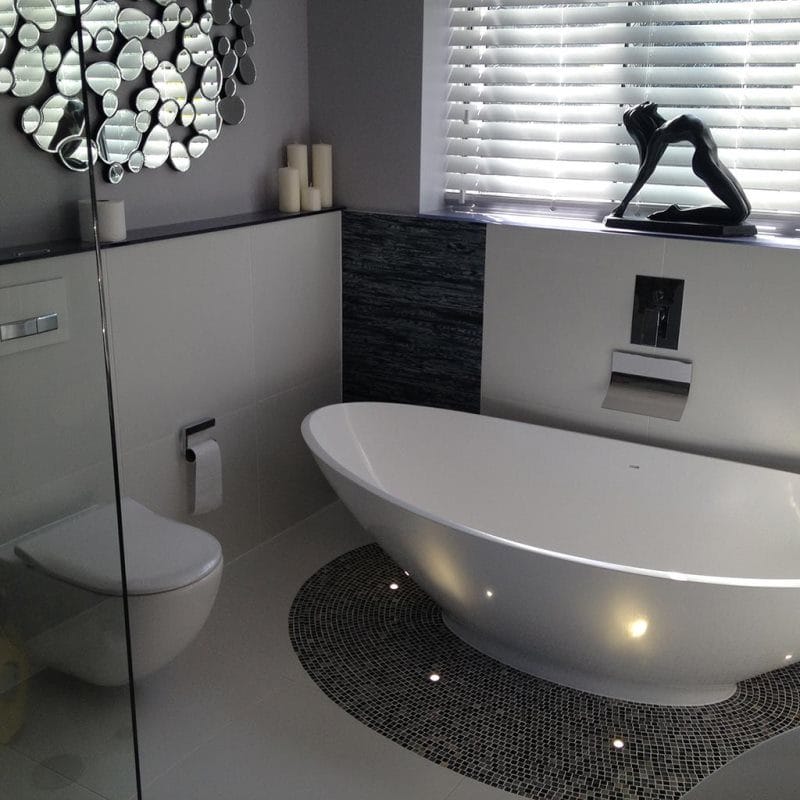 Дизайн ванной комнаты: ТОП 200 фото идей красивого интерьера #100