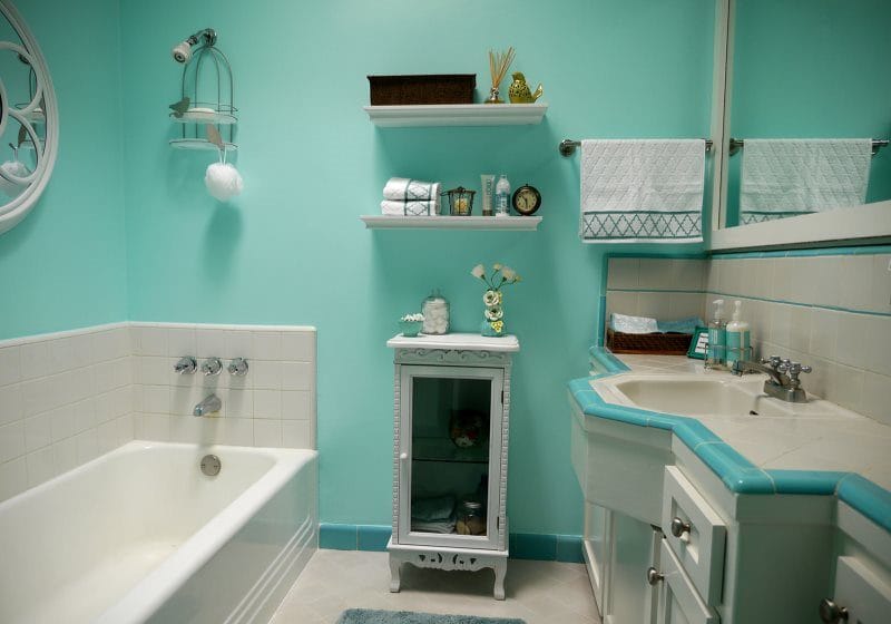 Стены в ванной: ТОП-120 фото новинок идеально оформленных стен в ванной комнате #6