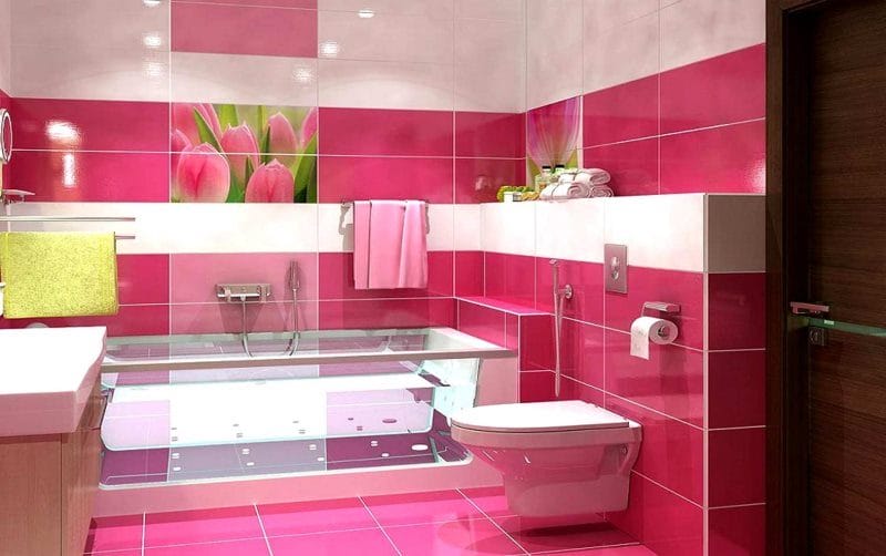 Цвет ванной комнаты — фото идеи и советы экспертов при выборе цвета для ванной комнаты #46