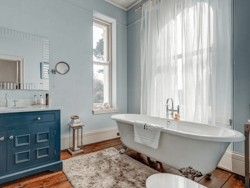 Шторка для ванной — фото оригинальных аксессуаров для ванной комнаты #11