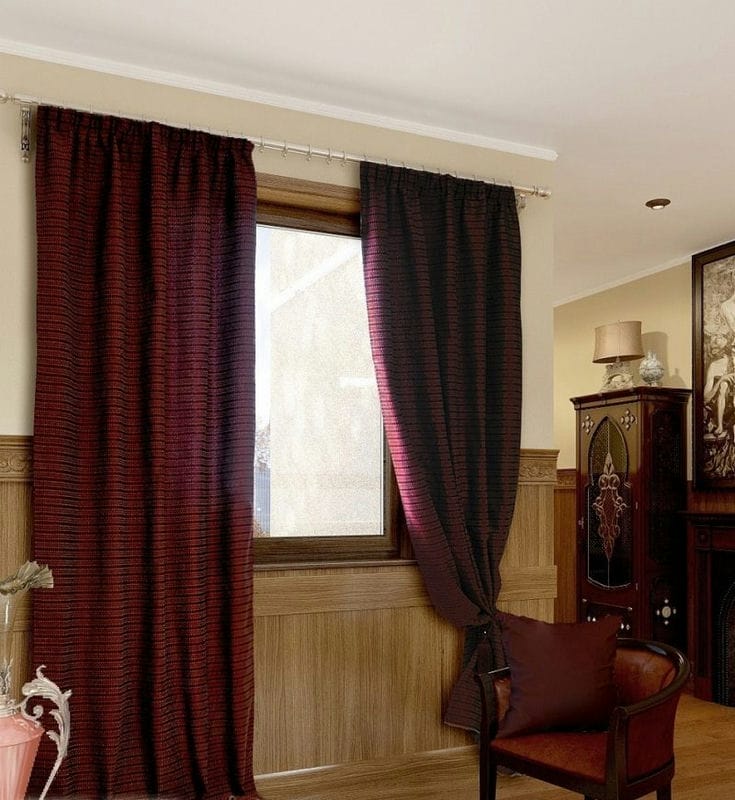 Бордовая гостиная — роскошь и красота в гостиных с бордовым оттенком (65 фото) #43