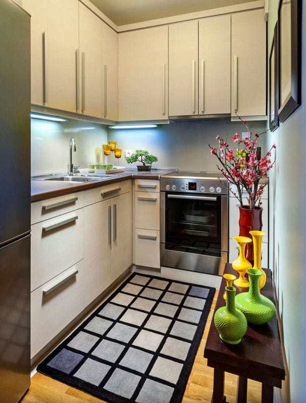 Дизайн узкой кухни — обзор лучших дизайнерских решений для узкой кухни (88 фото) #2