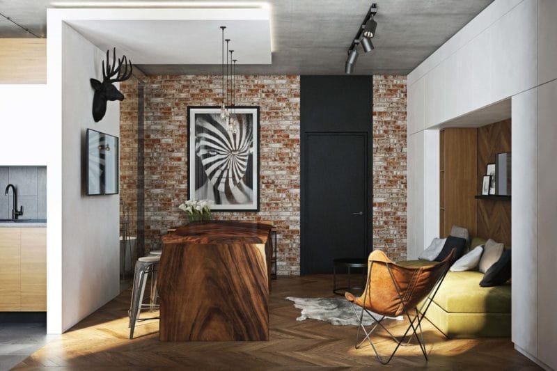 Как расставить мебель в гостиной — фото обзор лучших вариантов #62