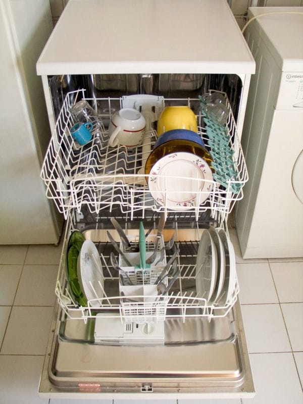 Кухня с посудомоечной машиной — мечта каждой хозяйки! 70 фото новинок дизайна. #13