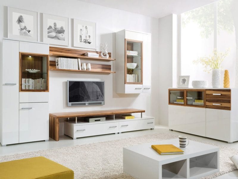 Корпусная мебель для гостиной — 100 фото новинок дизайна #34