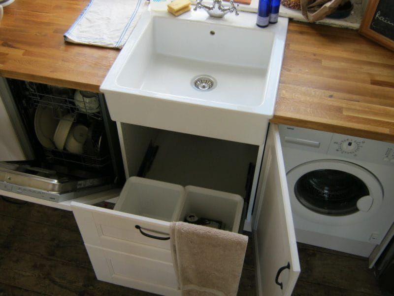 Кухня с посудомоечной машиной — мечта каждой хозяйки! 70 фото новинок дизайна. #53