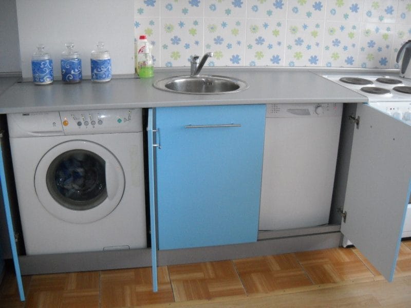 Кухня с посудомоечной машиной — мечта каждой хозяйки! 70 фото новинок дизайна. #42