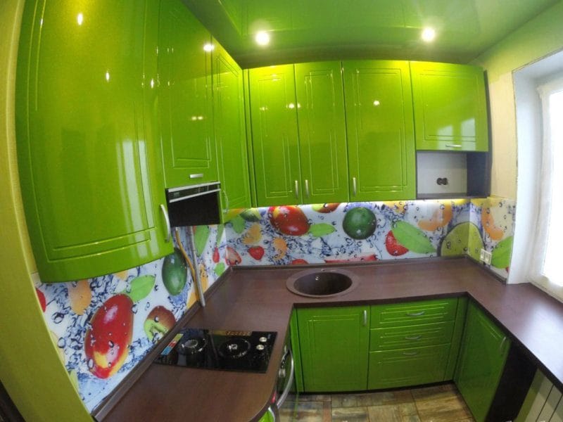 Кухня салатового цвета — 55 фото идей дизайна + правила сочетания! #55