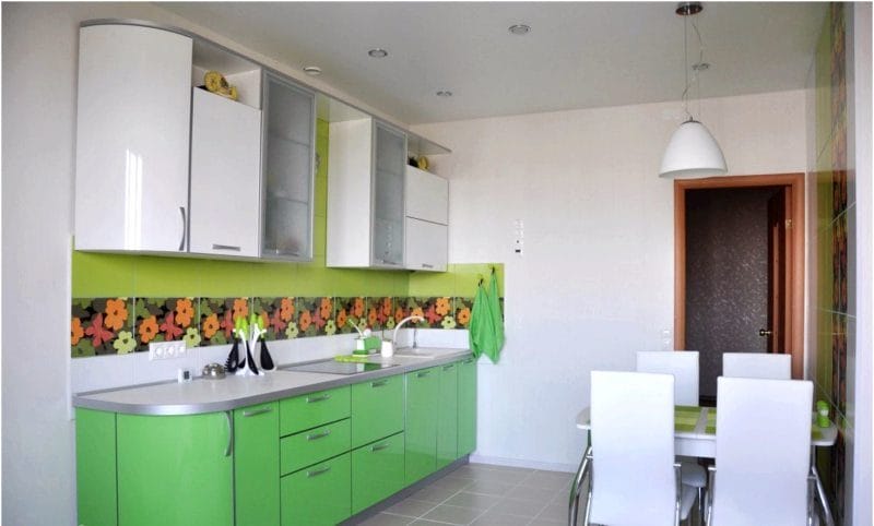 Кухня салатового цвета — 55 фото идей дизайна + правила сочетания! #61